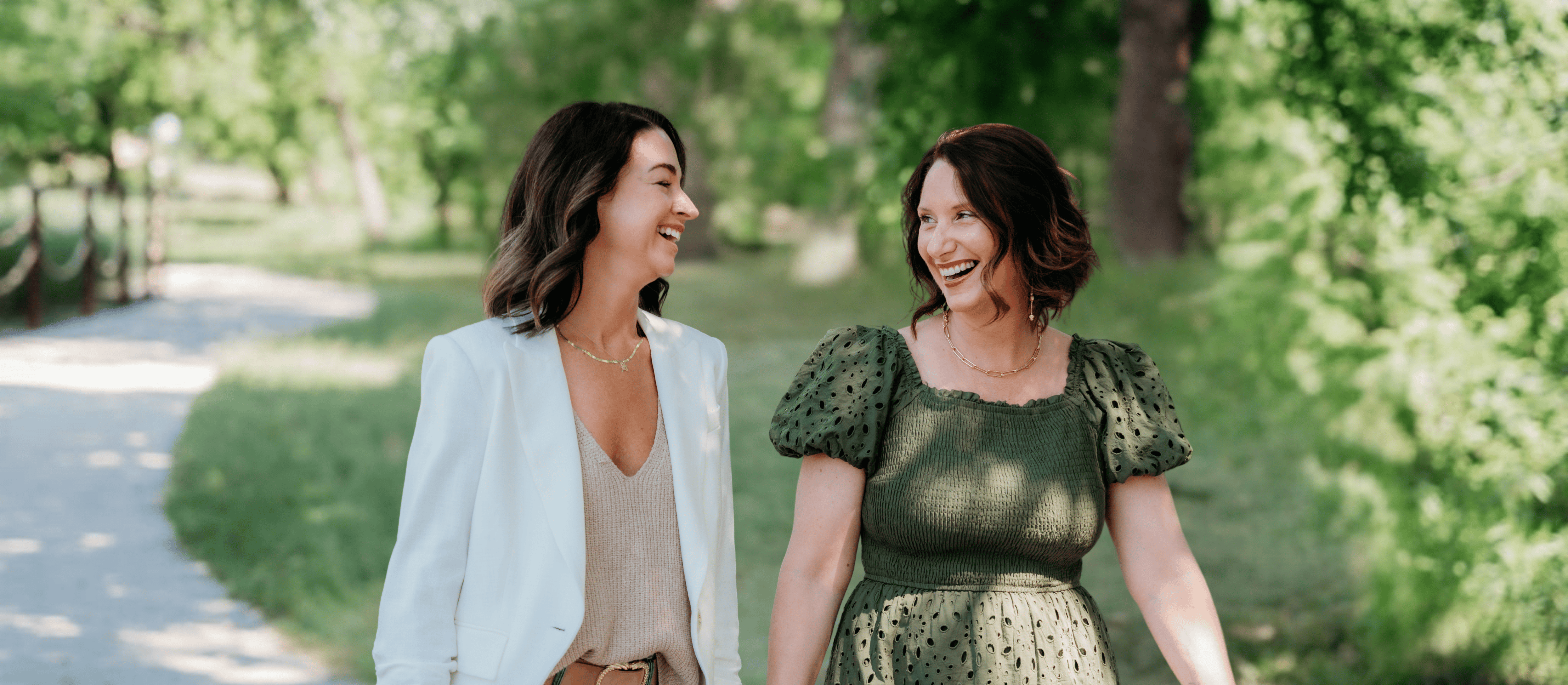 Sarah Phillipe and Satin Pelfrey, hosts of Spirit Filled Girl Talk Podcast